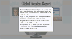 Desktop Screenshot of americafreedomreport.com